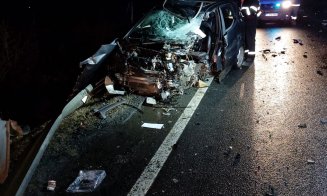 Accident grav lângă Huedin, la Podul Vinerii