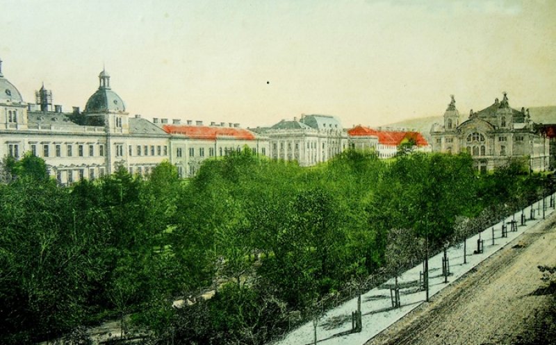 Teatrul Național Cluj, „palatul” de 1 milion de coroane. În scenă există o scândură din vechiul teatru de pe Ulița Lupilor