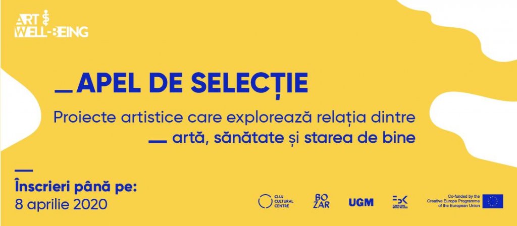 Centrul Cultural Clujean caută proiecte artistice care explorează  relația dintre artă, sănătate și starea de bine