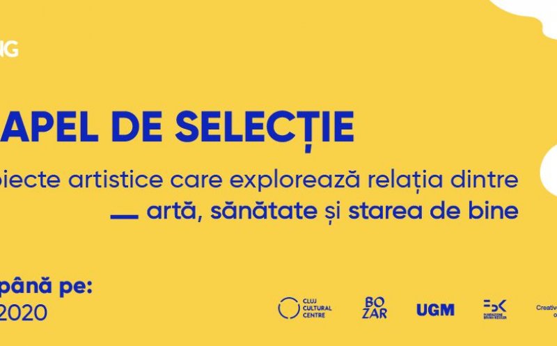 Centrul Cultural Clujean caută proiecte artistice care explorează  relația dintre artă, sănătate și starea de bine