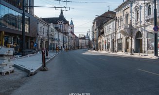 Clujul gol! Fotografii impresionante, duminică dimineaţa
