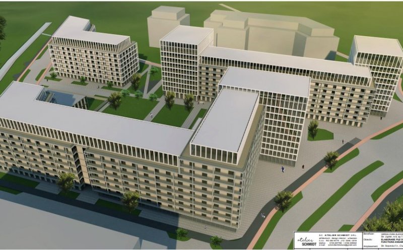 PUZ pentru un nou ansamblu pe strada Soporului, în dezbatere publică
