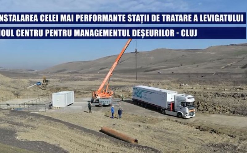 Noua stație pentru tratarea levigatului  a sosit la CMID