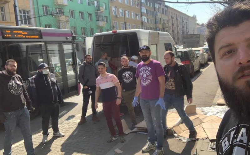 Beard Brothers a făcut prima livrare la UPU Cluj-Napoca: dezinfectanţi, măşti, aparate