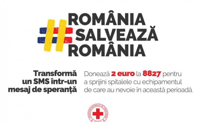 Crucea Roşie lansează campania de strângere de fonduri 'România salvează România'