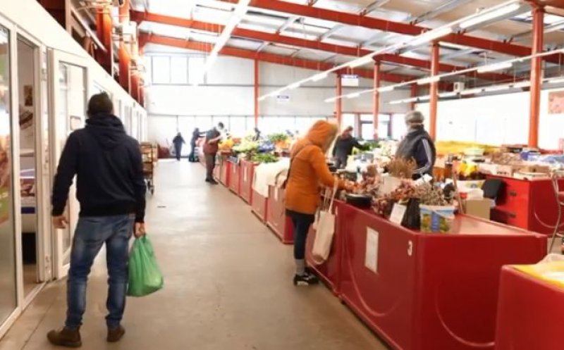 Cum funcționează piețele agroalimentare din Cluj-Napoca după instituirea restricțiilor de circulație