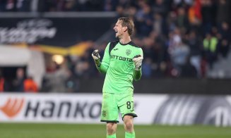 Performanță pentru Arlauskis. Portarul CFR-ului a fost ales în echipa ideală a Europa League