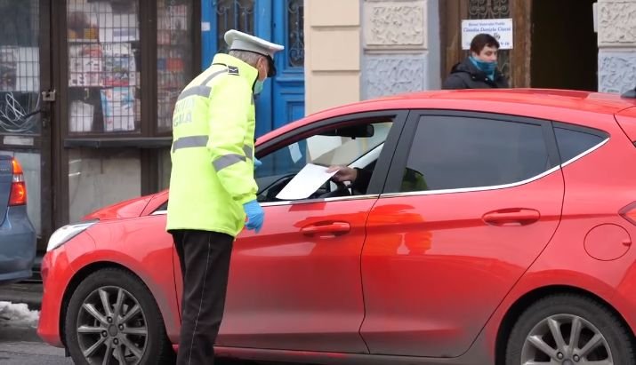 Amenzi de 320.000 de lei în Cluj pentru nerespectarea restricțiilor de circulație