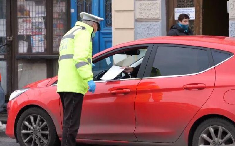 425 de amenzi pentru nerespectarea restricțiilor de circulație, în ultimele 24 de ore