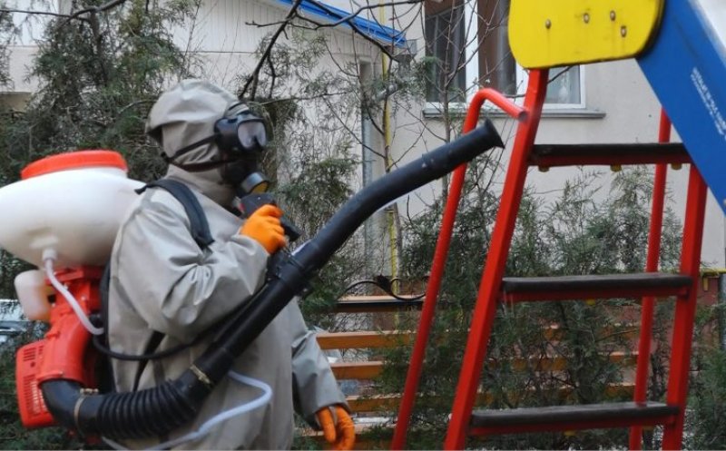 Autorităţile locale încep, de marţi, dezinfectările la blocuri