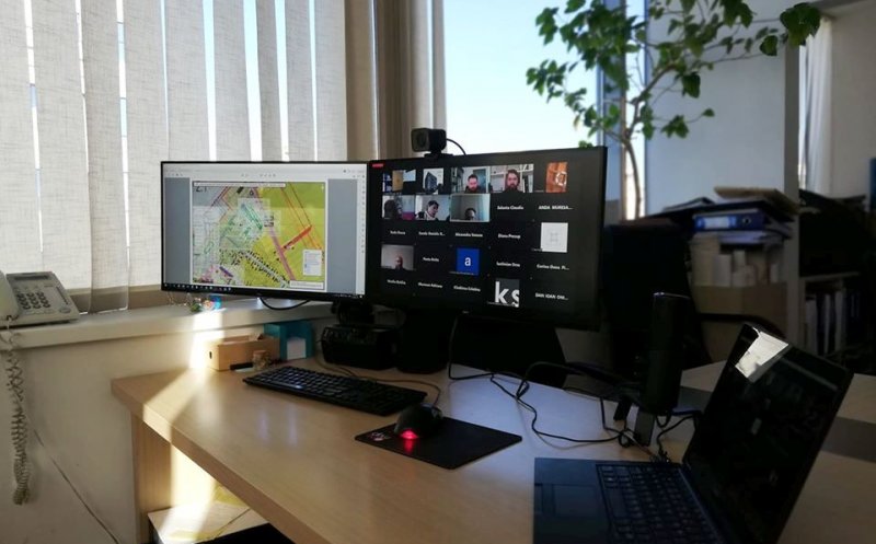Comisia județeană de Urbanism s-a întrunit online