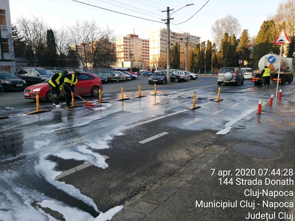 Ce străzi se spală în următoarele zile în oraș