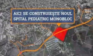 Legea pentru terenul noului spital pediatric din Cluj a fost adoptată
