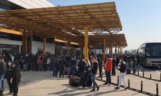 1.800 de români pleacă la muncă în Germania de pe aeroportul Cluj