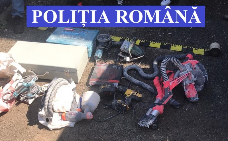 Doi tineri, reținuți după ce au dat o spargere la o locuință din Cluj-Napoca