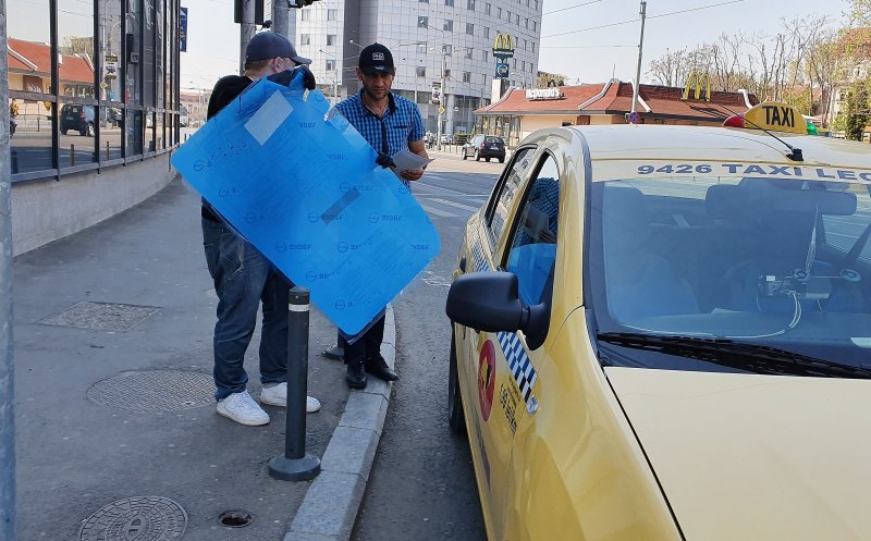 Mii de curse de taxi gratuite pentru medicii și asistenții din Cluj și București