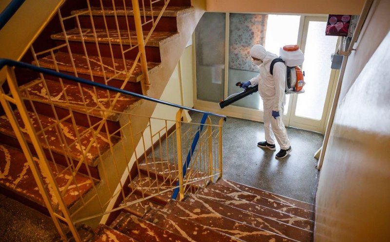 Lista blocurilor care se dezinfectează în 16 aprilie