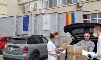 Clujenii de la AROBS, donații în serie pentru spitale