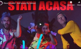 „Stați acasă!”, îndemnul lui Klaus Iohannis, remixat pe beat-uri dance de trupa Hyenas