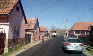Asfaltarea tronsonului Băișoara – Iara – Surduc – Buru (DN 75) – limită cu județul Alba se apropie în ritm alert de finalizare