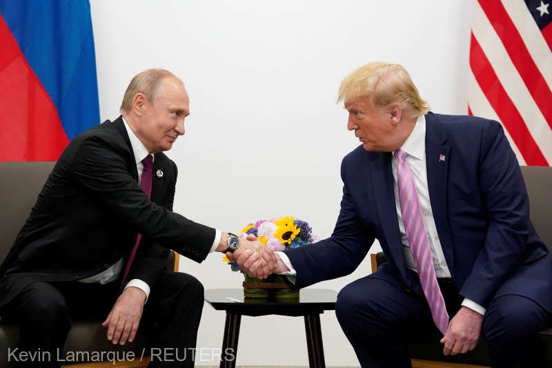 Trump şi Putin au publicat ieri o declaraţie comună de cooperare