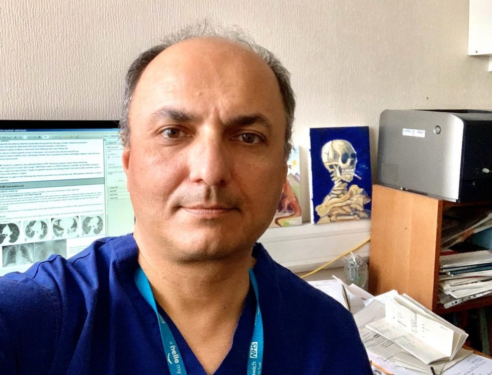 Mărturiile unui medic român aflat la Londra, care s-a infectat în spital cu noul coronavirus