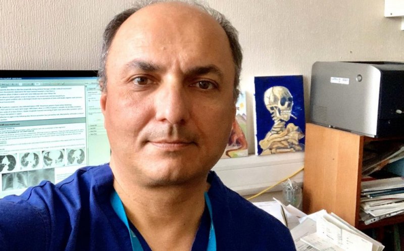 Mărturiile unui medic român aflat la Londra, care s-a infectat în spital cu noul coronavirus