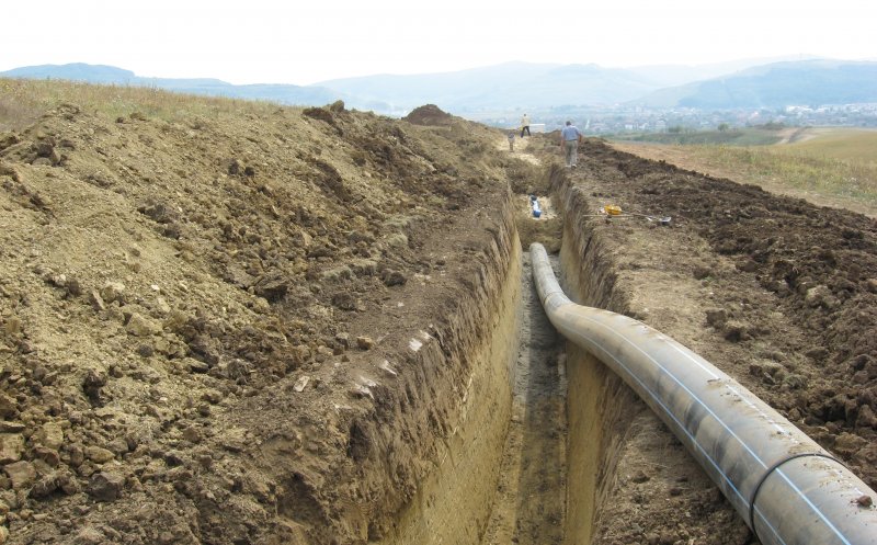 Încep lucrările de canalizare în localitatea clujeană Aghireșu