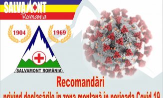 COVID-19 / Salvamont îndeamnă la prudență: "În caz de eveniment montan procedurile sunt mult mai complexe"