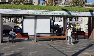 5.000 de euro va costa o stație de transport cu acoperiș verde. 18 vor fi amenajate în Cluj-Napoca