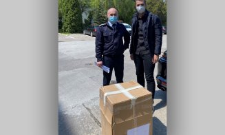 Donaţie pentru ISU Cluj: 3.000 de măşti de protecţie