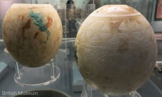 Ouă de struţ decorate oferă informaţii despre o lume antică interconectată
