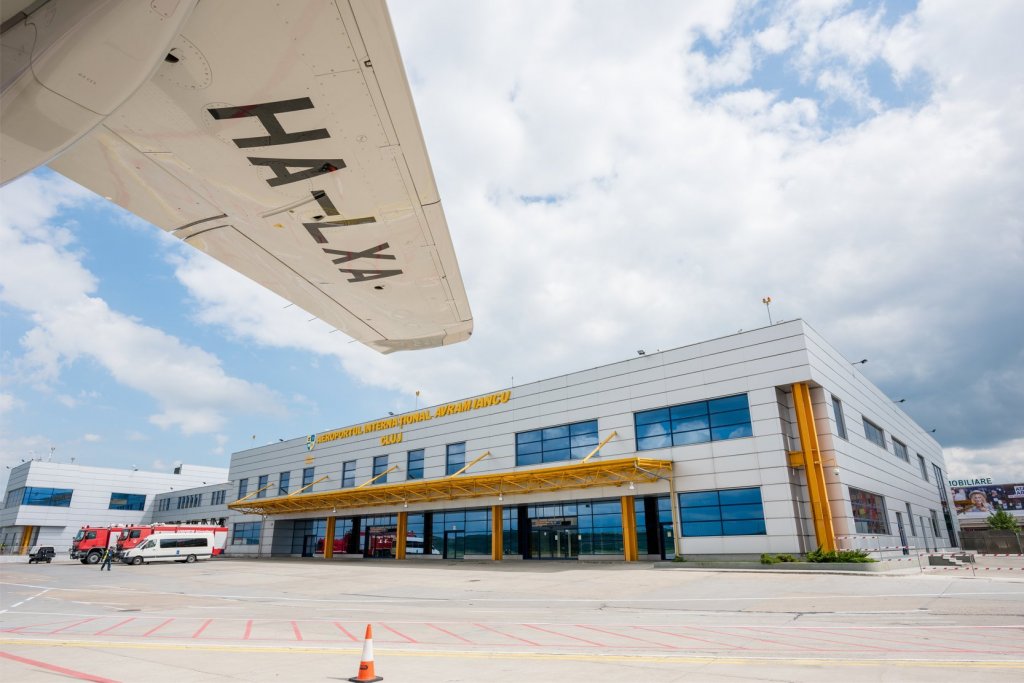 Aeroportul Cluj, blocat pentru cursele de linie în Europa de Vest