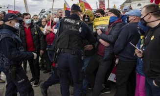 "Virusul protestelor" la adresa restricțiilor instituite de autorități pe timp de pandemie se răspândeşte rapid în Europa