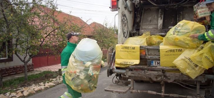 Feleacu a trecut la colectarea selectivă a deșeurilor