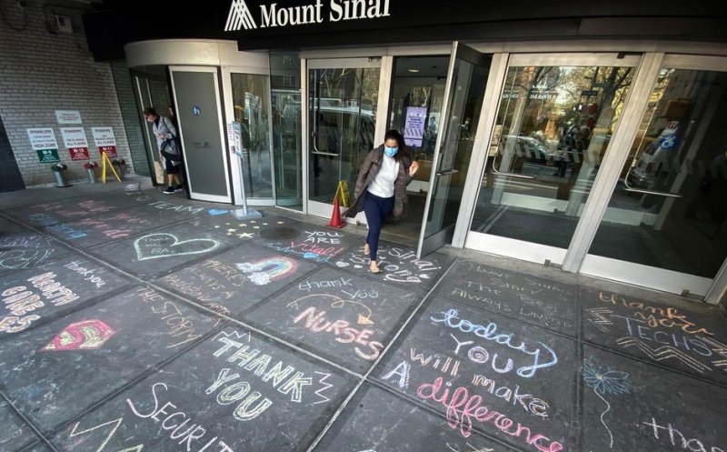O veste bună pentru New York: numărul oamenilor răpuşi de COVID-19 a scăzut la 84 în ultimele 24 de ore