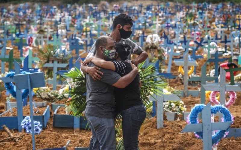 Brazilia depăşeşte SUA la numărul deceselor zilnice şi recomandă utilizarea hidroxiclorochinei în tratarea COVID-19