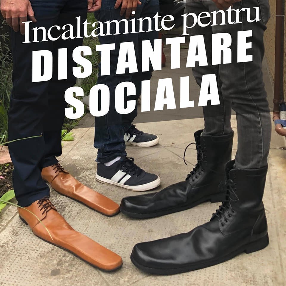 Ziua de Cluj | Un producător de încălțăminte din Cluj a lansat pantofii de  distanțare socială