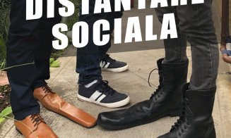 INEDIT Un producător de încălțăminte din Cluj a lansat pantofii de distanțare socială
