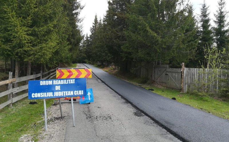Lucrări de întreținere pe drumul județean 107P Mărișel – DN 1R