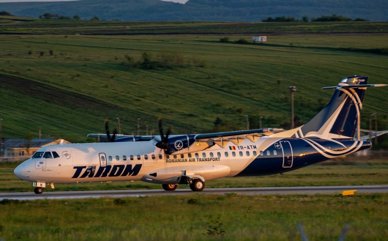 TAROM mărește turația pe ruta Cluj – București, după pandemie