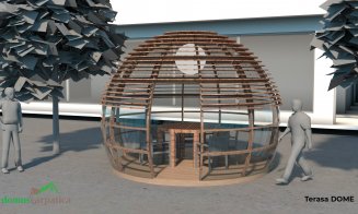 Mobilier de distanțare socială la terase, creat de Clusterul Transilvan