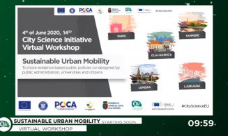 Soluțiile de mobilitate urbană sustenabilă, discutate de cinci orașe europene în cadrul primului workshop online CIIC