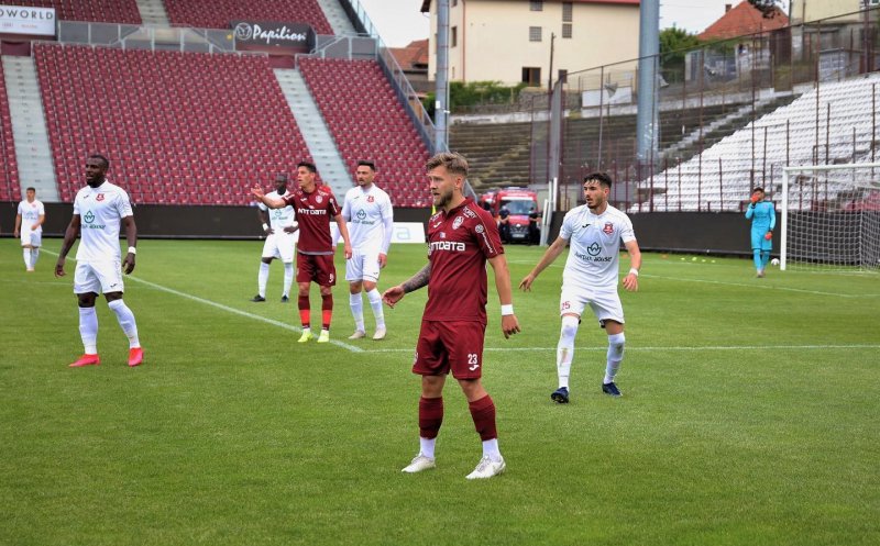 CFR Cluj, victorie amicală cu Hermannstadt
