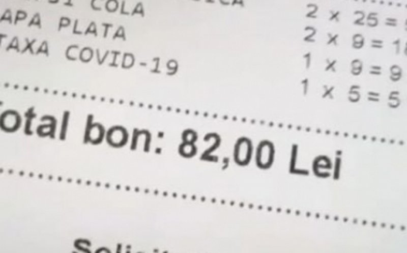 Taxa COVID în România. Câţi bani pun patronii de restaurante la notă