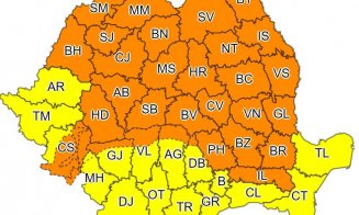 Vreme de stat în casă în Cluj: vijelii, grindină, ploi torențiale