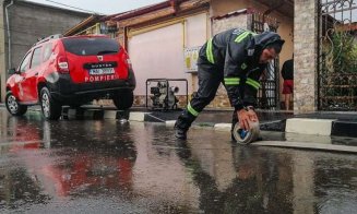 20 de judeţe, printre care şi Clujul, au fost afectate de fenomenele hidrometeorologice din ultimele 24 de ore