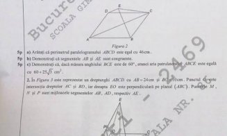 Evaluarea Națională 2020. Ce subiecte au primit elevii la Matematică/ Nu vor primi notele pe avizier la scoala