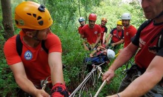 Exercițiu de salvare montană în Cheile Turzii