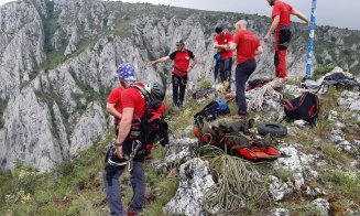 Exercițiu de salvare montană în Cheile Turzii
